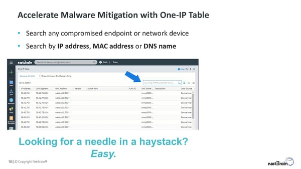 NetBrain Security Use Cases - Page 10