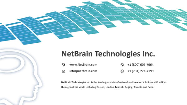 NetBrain Security Use Cases - Page 14