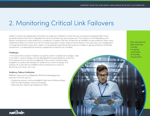 Address Your Top 8 Network Challenges with Day-2 Automation - Page 4