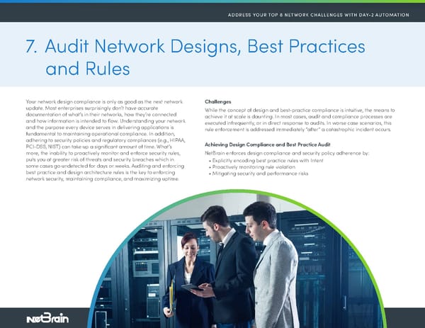 Address Your Top 8 Network Challenges with Day-2 Automation - Page 9