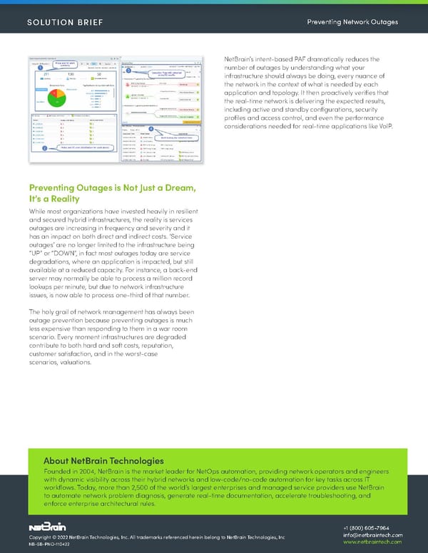 NetBrain Preventing Network Outages Solution Brief_11-7-22 - Page 4