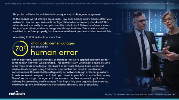 NetBrain Financial Services eBook - Page 13