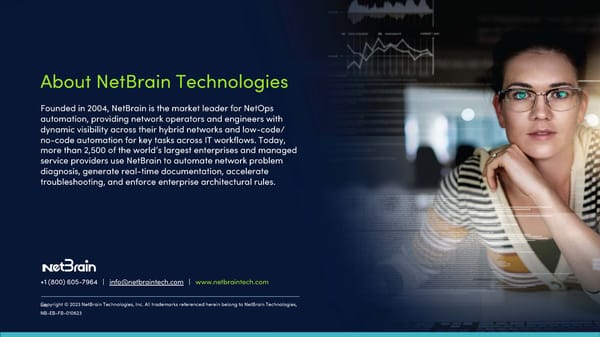 NetBrain Financial Services eBook - Page 23