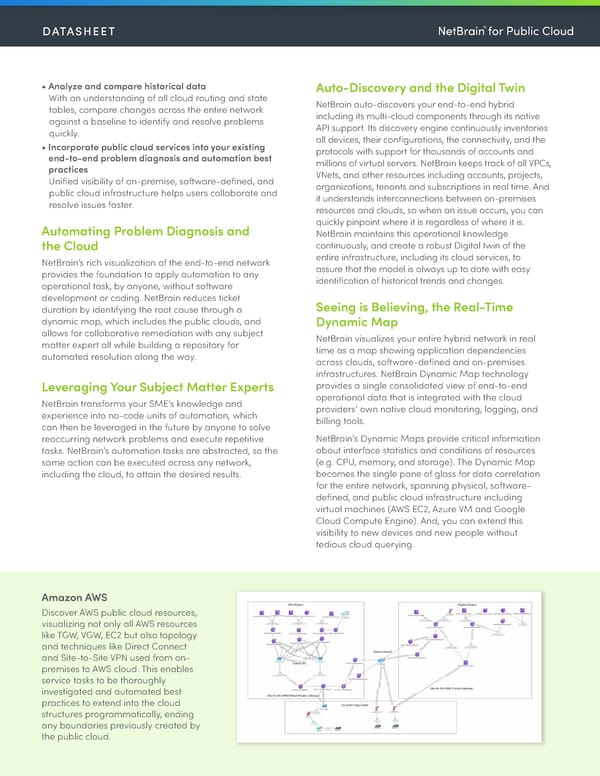 NetBrain For Cloud - Page 2