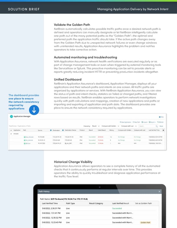 NetBrain Managing Application Delivery By Network Intent Solution Brief_9-8-22 - Page 4