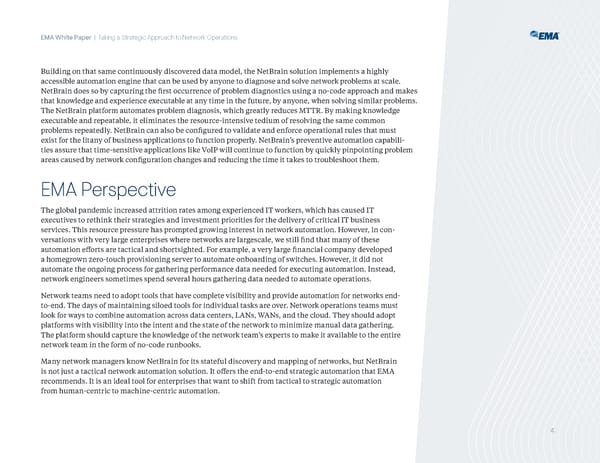 EMA whitepaper Take A Strategic Approach To Network Operations - Page 5