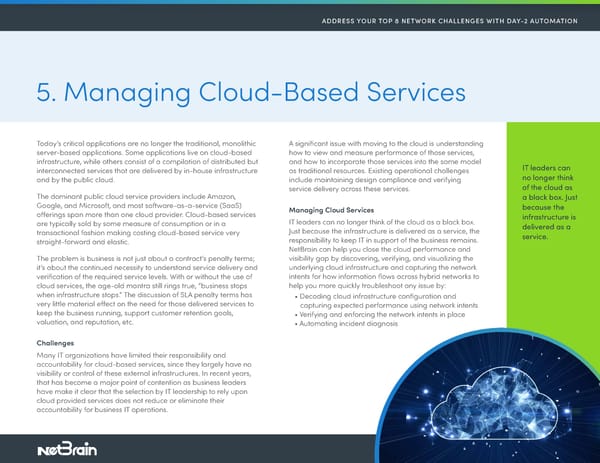 Address Your Top 8 Network Challenges with Day -2 Automation Brief6-13-22 - Page 7