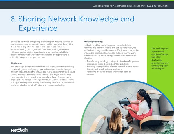 Address Your Top 8 Network Challenges with Day -2 Automation Brief6-13-22 - Page 10