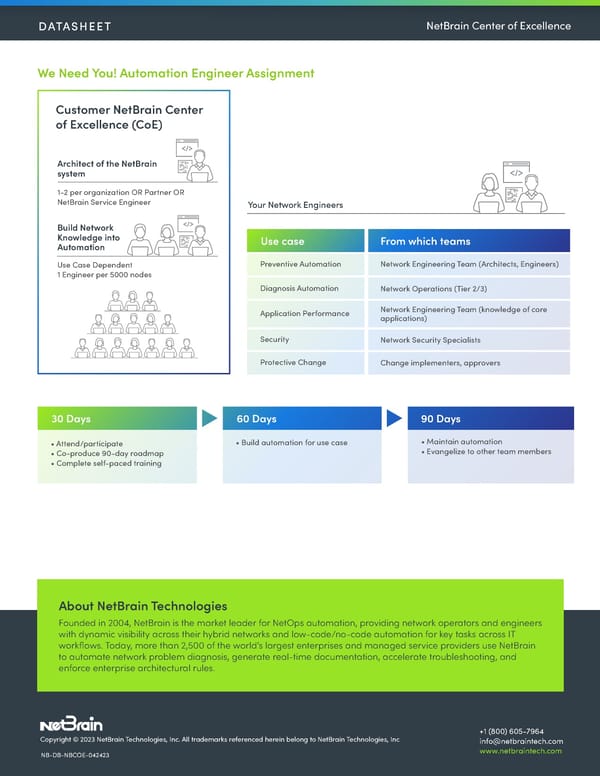 NetBrain Center Of Excellence New Value Realization Program Datasheet_4-18-23 - Page 3