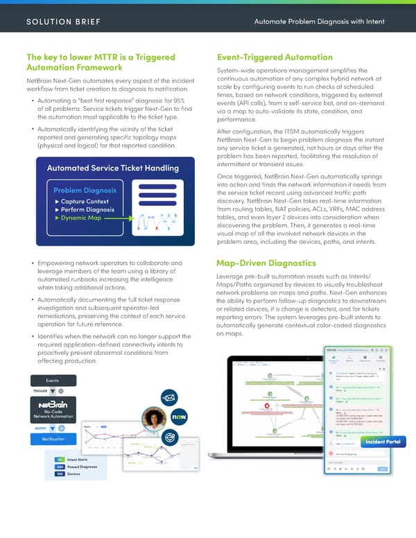 NetBrainAutomateProblemDiagnosisWithIntentSolutionBrief_5-12-23 - Page 3