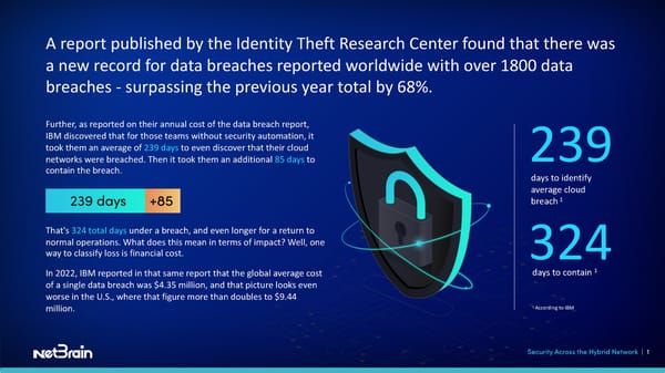 NetBrain Security Across The Hybrid Network eBook - Page 2