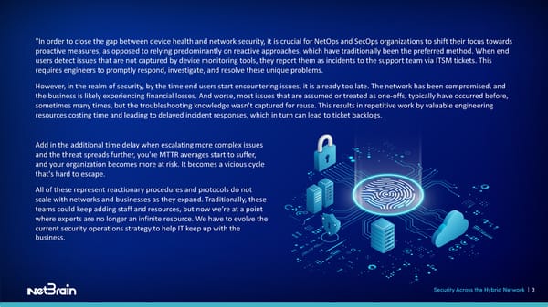 NetBrain Security Across The Hybrid Network eBook - Page 4