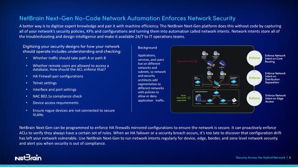 NetBrain Security Across The Hybrid Network eBook - Page 6